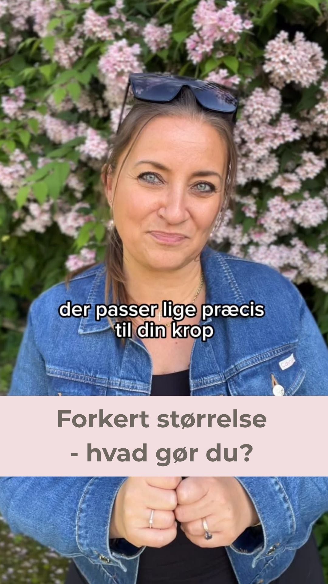 Gratis ombytning til ny størrelse