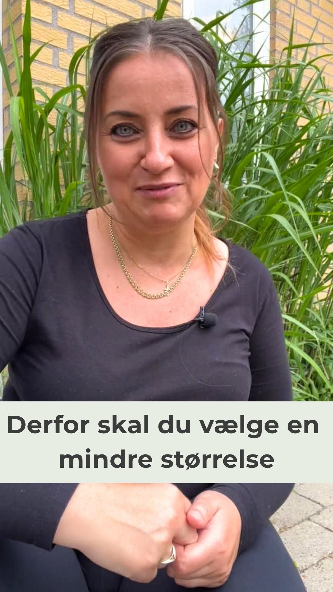 Vælg den størrelse, der passer dig