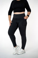 Excel Leggings er plus size leggings skabt til kvinder med former